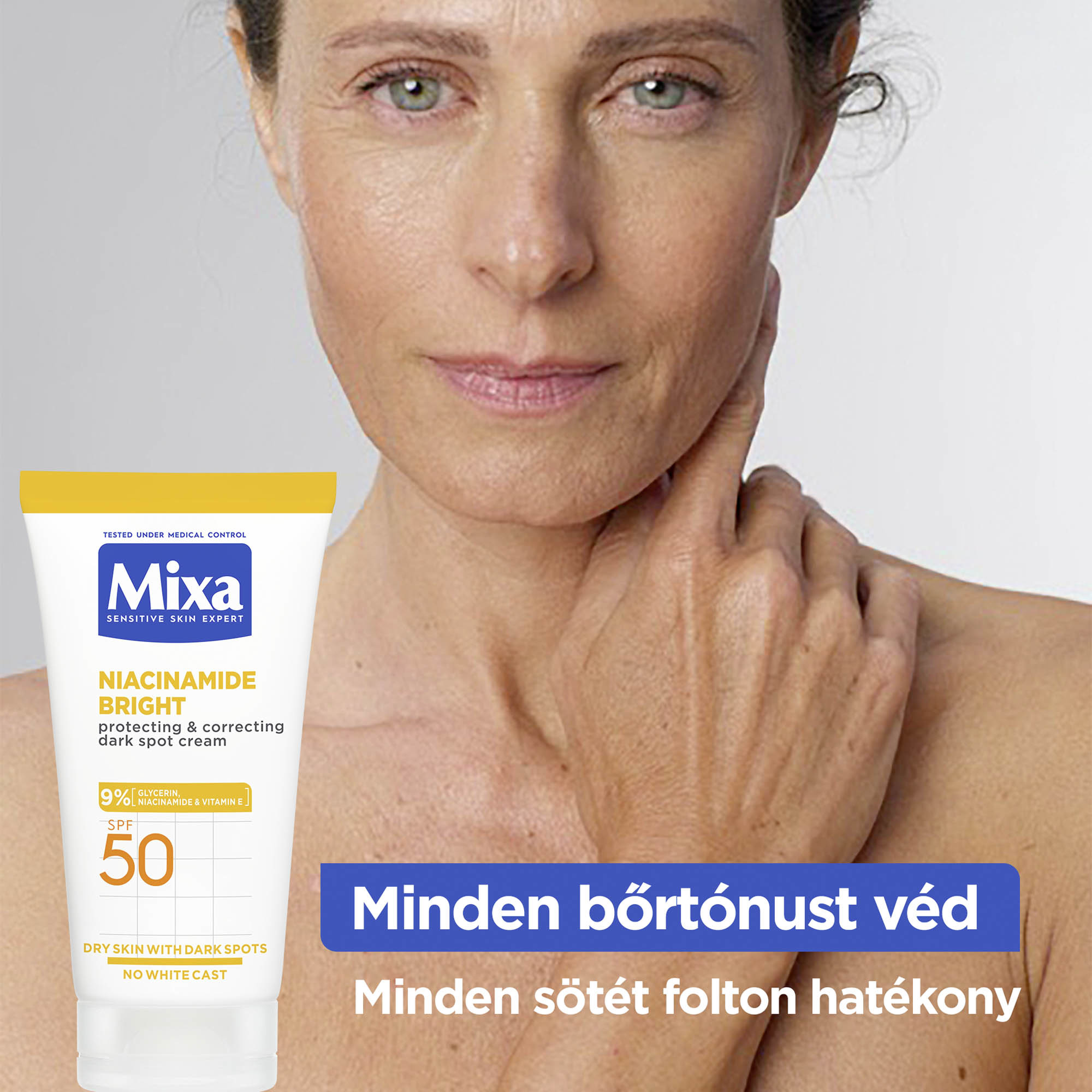 MIXA Niacinamide Bright 250 ml testápoló