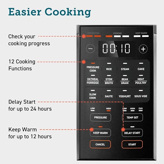 Cosori Multicooker CMC 5,7 l multifunkciós főzőedény