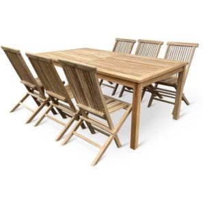 kerti fa bútor szett