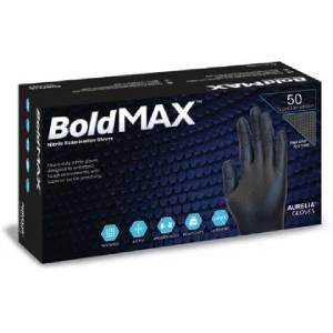 Nitril kesztyű fekete