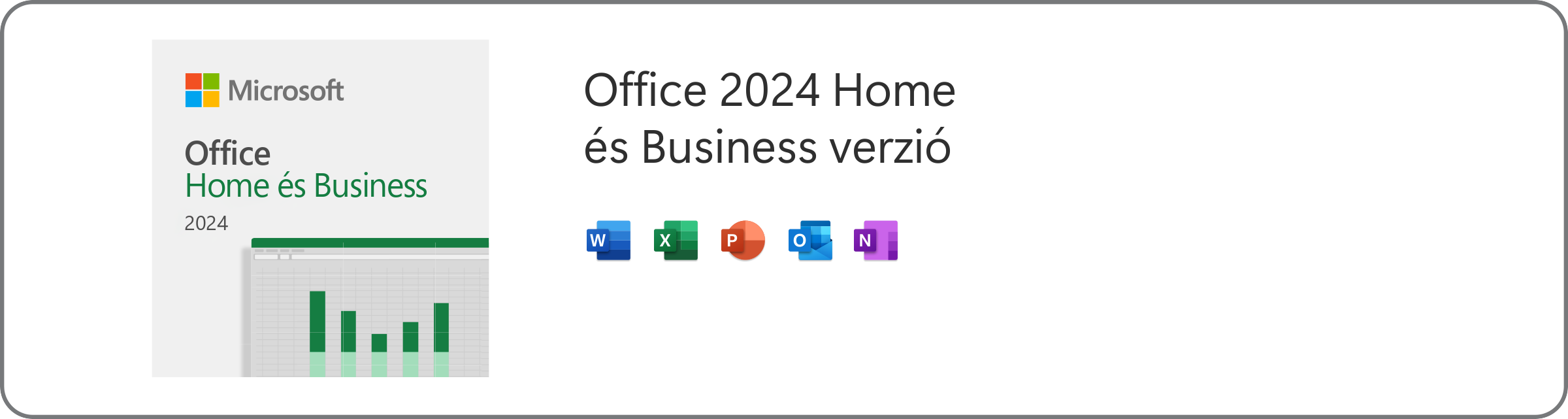 Microsoft 365 Egyszemélyes verzió