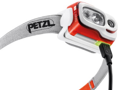 nagy teljesítményű Petzl fejlámpa
