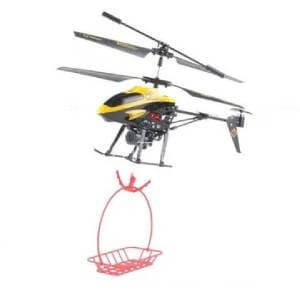 RC helikopter távirányítós kosárral