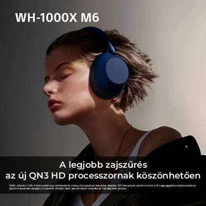 Sony Noise Cancelling WH-1000XM6, rózsaszín