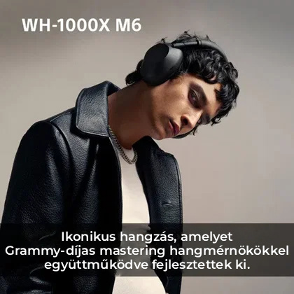 Sony Noise Cancelling WH-1000XM6, rózsaszín