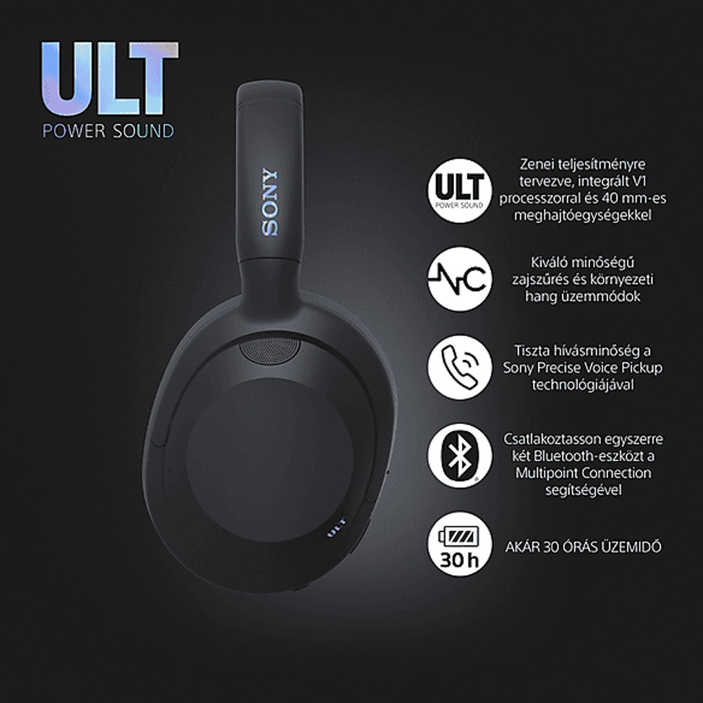 Sony ULT WEAR vezeték nélküli fejhallgató Sony ULT WEAR vezeték nélküli fejhallgató