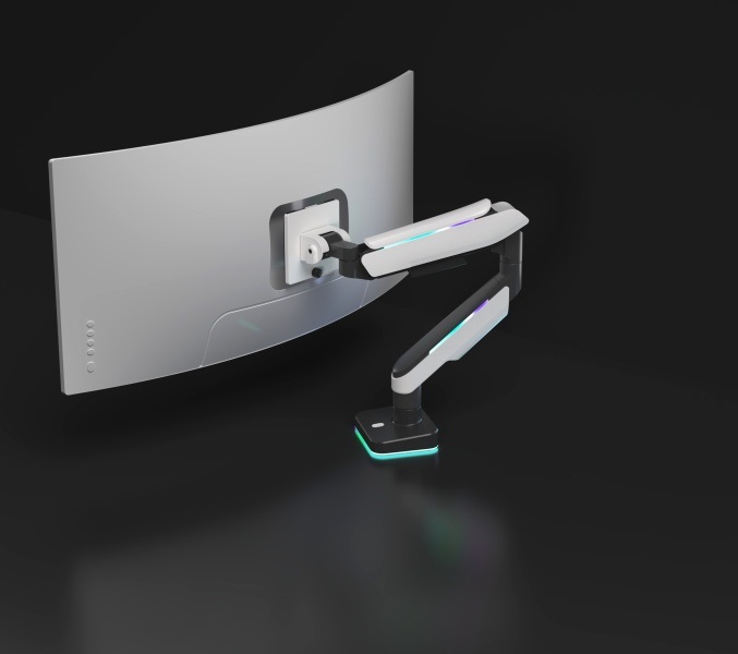 Rapture ECLIPSE SXL Ultra monitortartó, fehér Rapture ECLIPSE SXL Ultra monitortartó, fehér