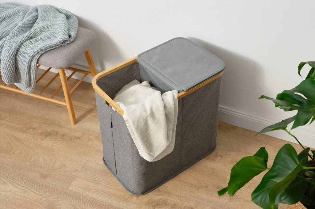 bambusz szennyestartó