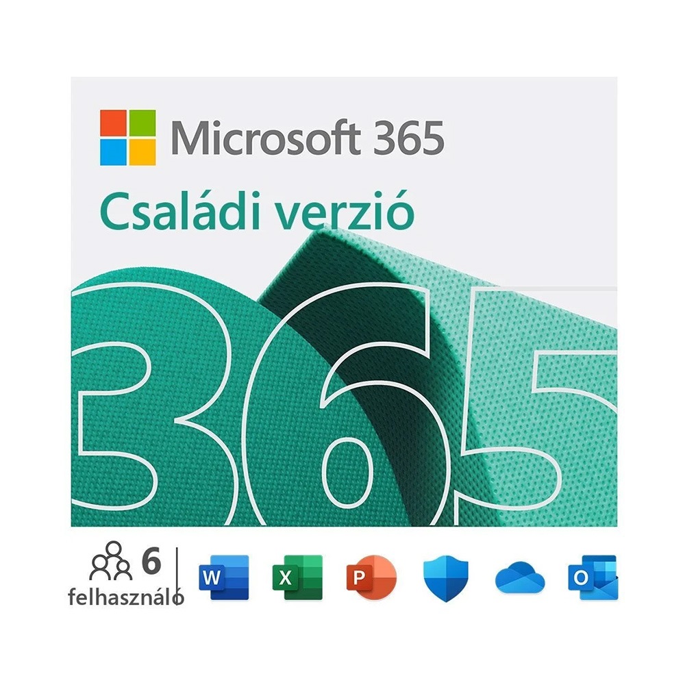 Microsoft 365 pro rodiny EN (BOX)