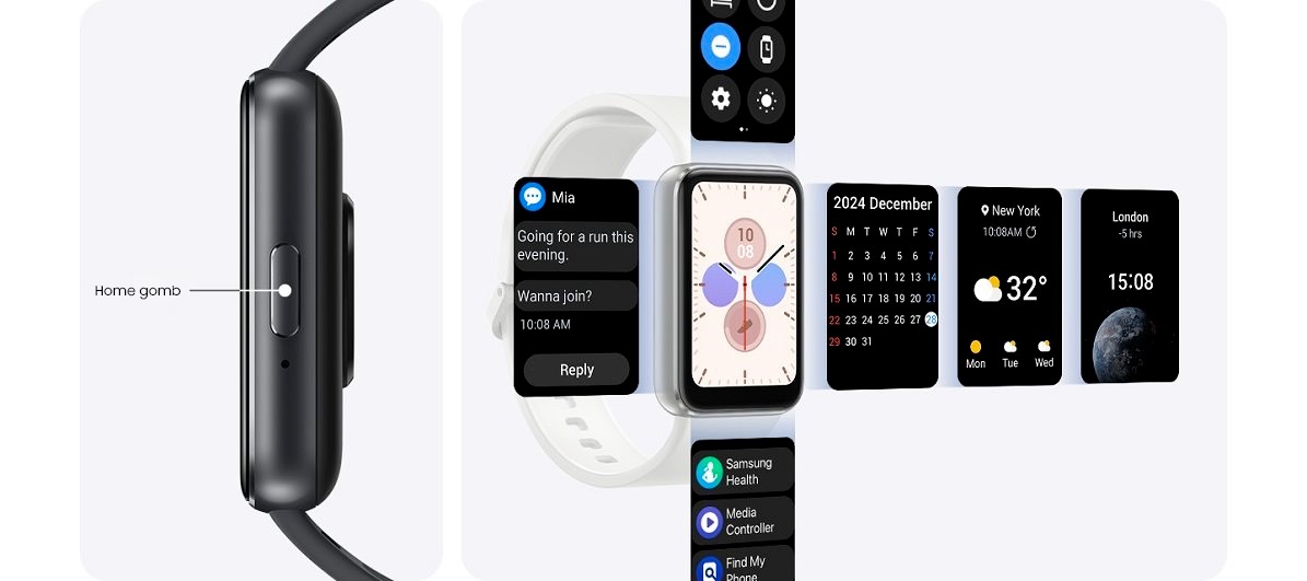 Samsung Galaxy Fit3 okoskarkötő