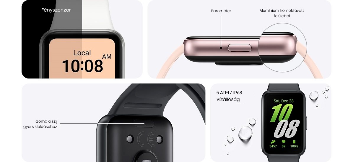 Samsung Galaxy Fit3 okoskarkötő