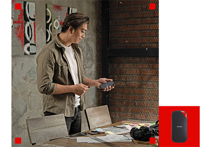 Sandisk külső SSD