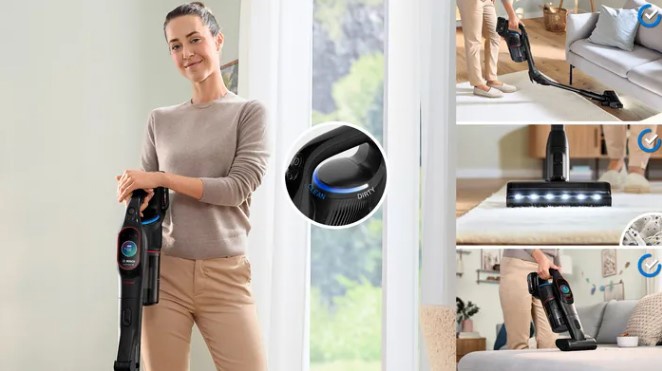 BOSCH BCS1041WAC Unlimited 10 álló porszívó