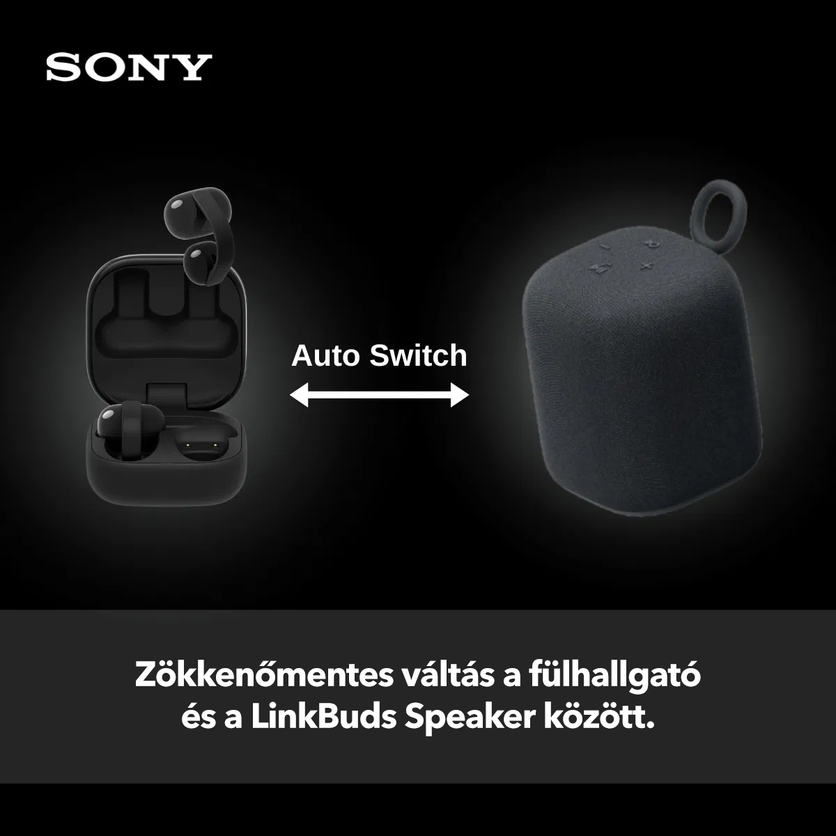 Sony LinkBuds Clip vezeték nélküli fülhallgató