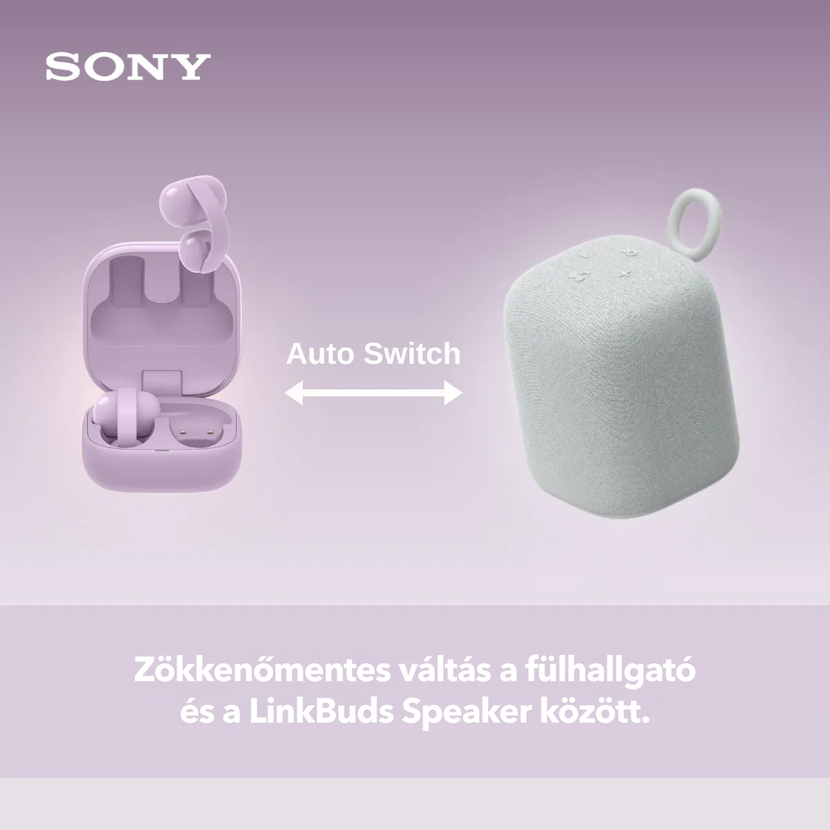 Sony LinkBuds Clip vezeték nélküli fülhallgató