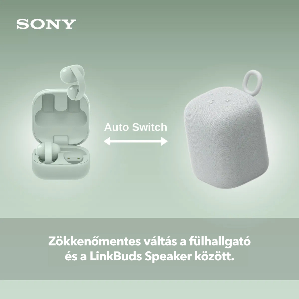 Sony LinkBuds Clip vezeték nélküli fülhallgató
