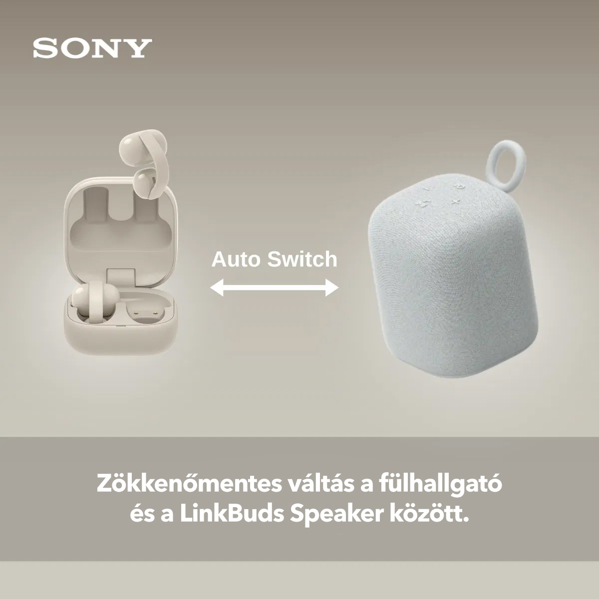 Sony LinkBuds Clip vezeték nélküli fülhallgató