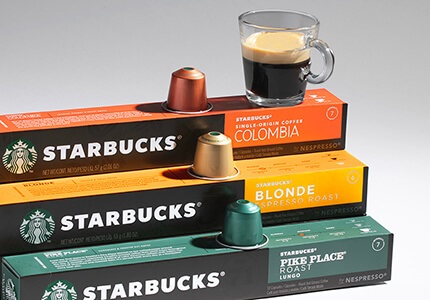 Starbucks kapszulák Nespresso