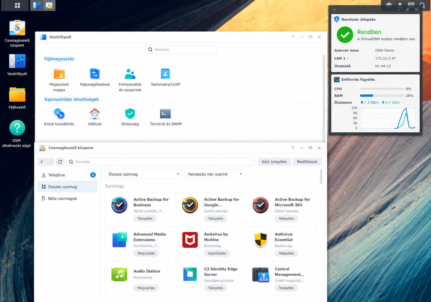 Synology NAS okos otthoni tárhely