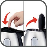Tefal KI240D30 Control Express elektromos vízforraló segédfedélnyitással