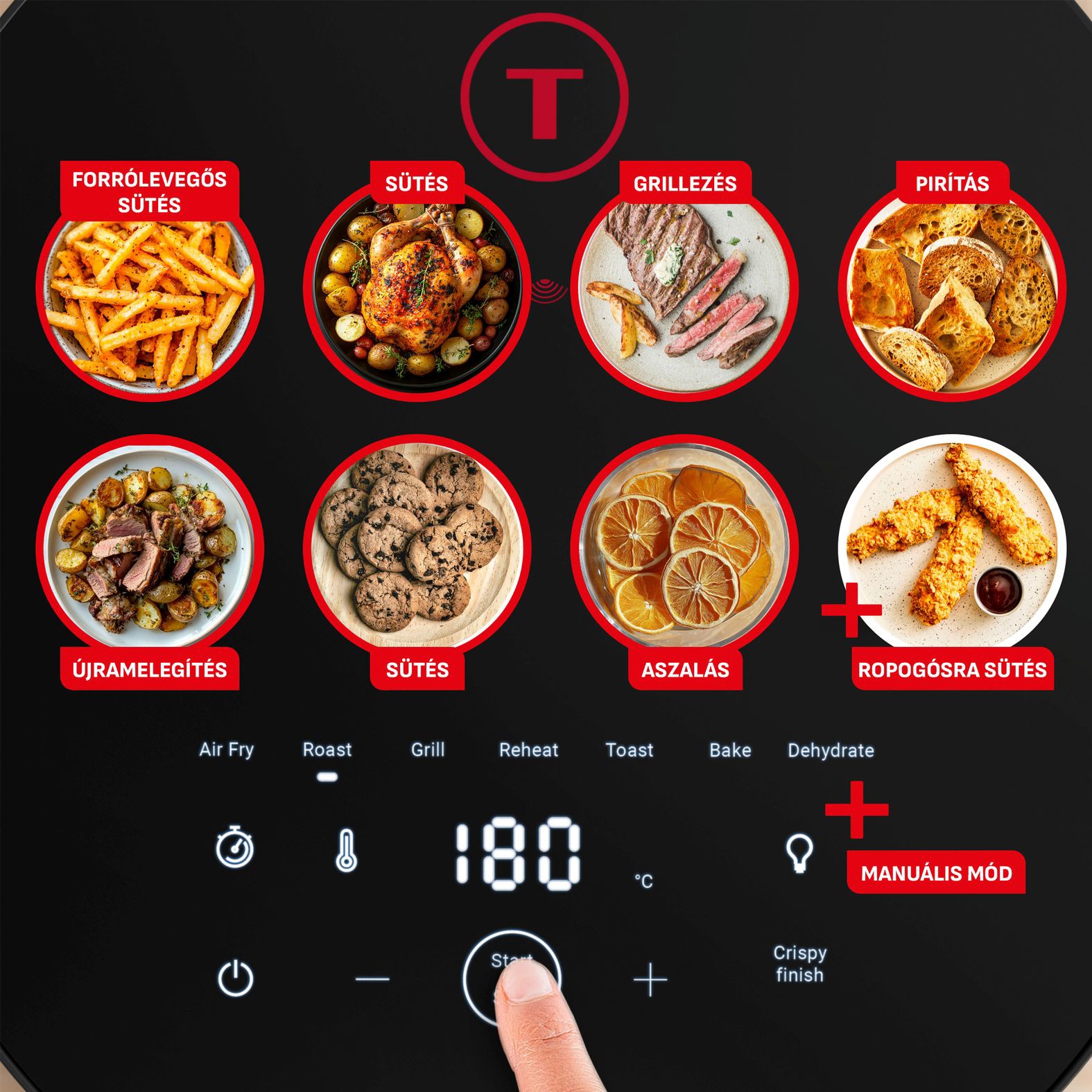 Tefal EY832HE0 Infrared airfryer