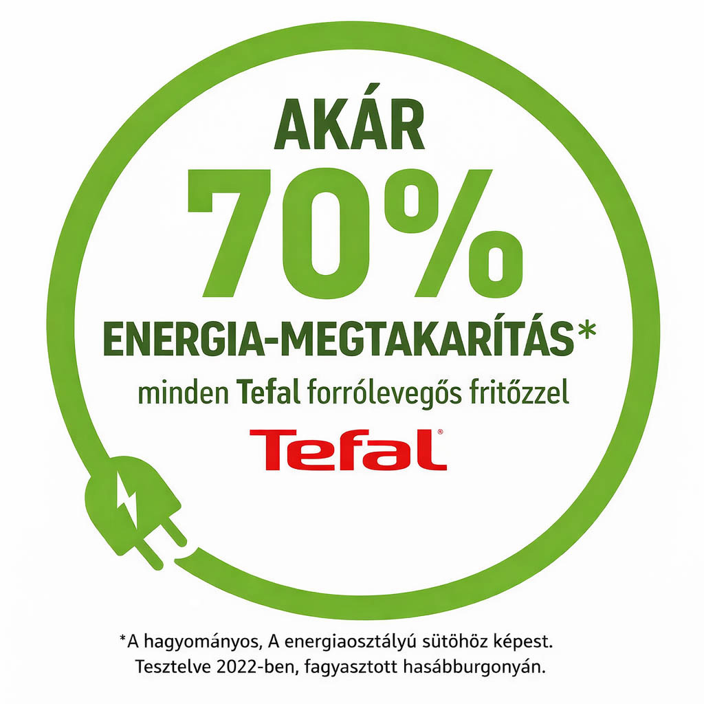 Tefal EY245H10 Easy Fry Max 5 l Grey forró levegős fritőz