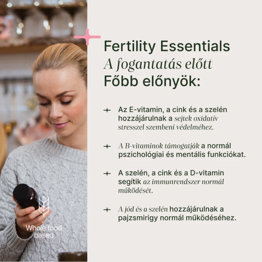 Trime Fertility Essentials, 120 + 60 kapszula