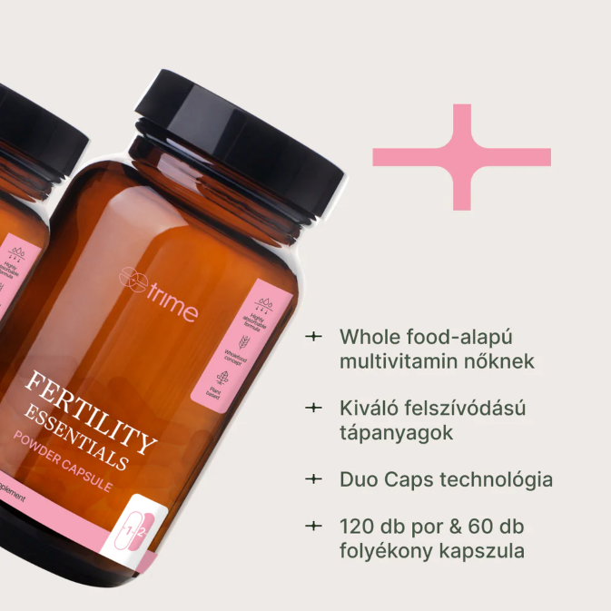Trime Fertility Essentials, 120 + 60 kapszula