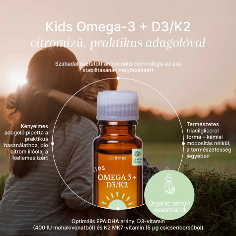 Trime Kids Omega 3 + D3/K2, 31 ml, lemon