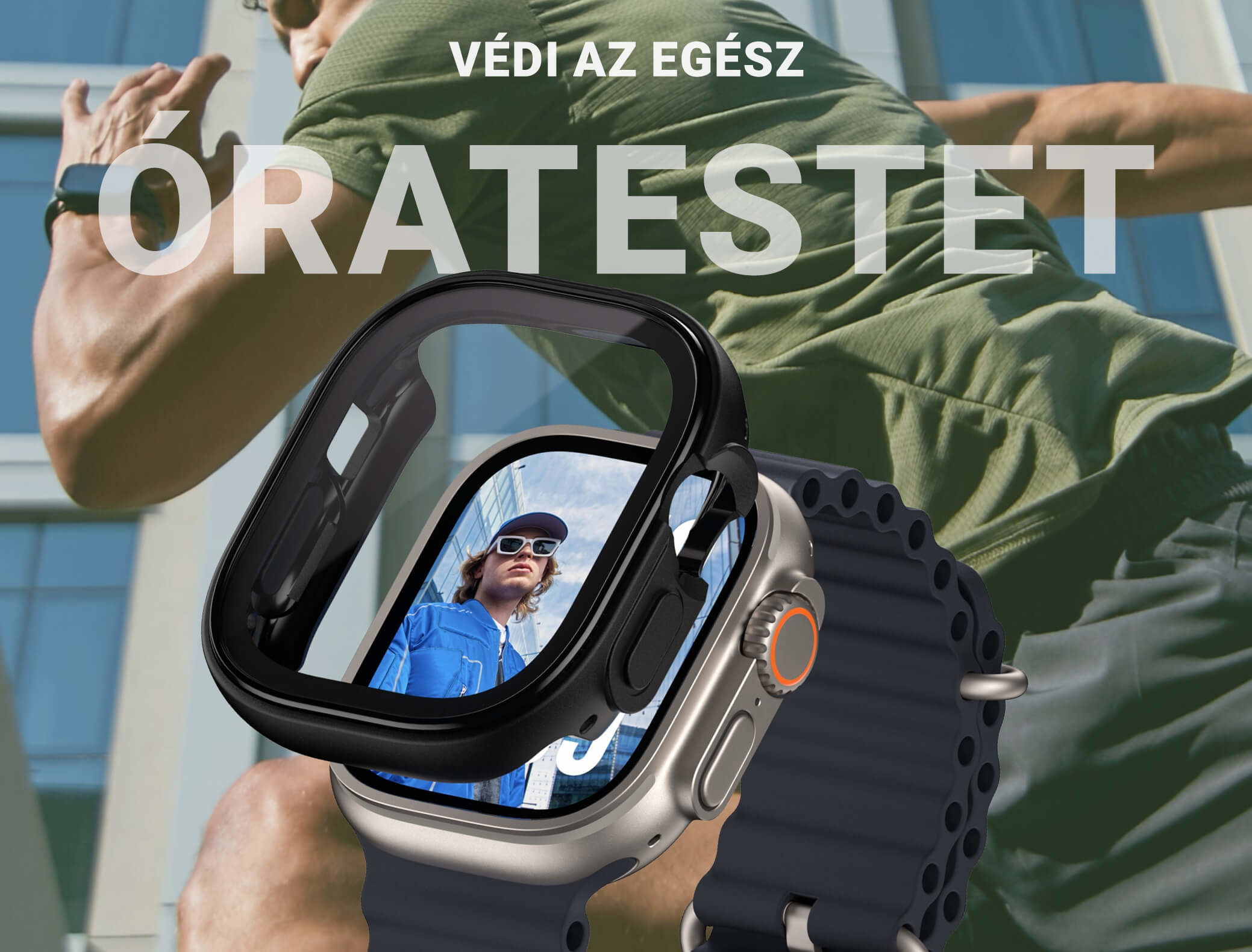 PanzerGlass okosóra tok