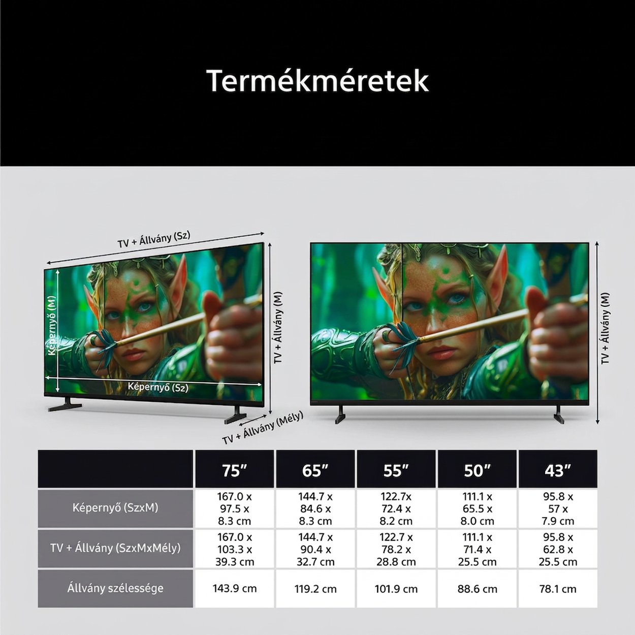 Sony Bravia 2 II okostévé