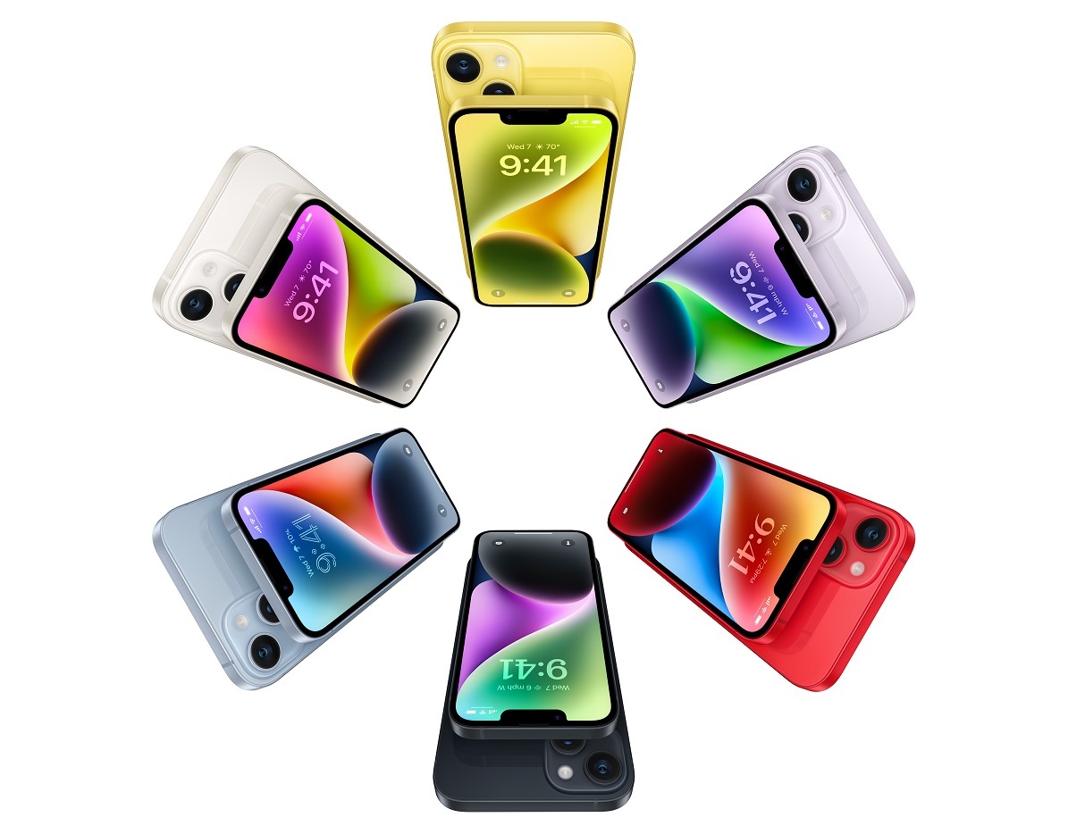 iPhone 14 mobiltelefon