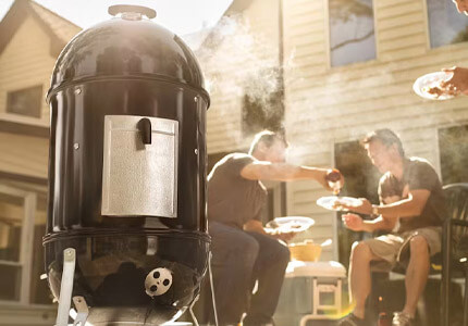 weber grill és húsfüstölő