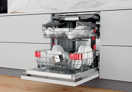 Beépített Whirlpool mosogatógép