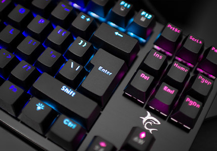 white shark gamer billentyűzet
