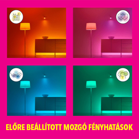 Előre beállított dinamikus üzemmódok Előre beállított dinamikus üzemmódok