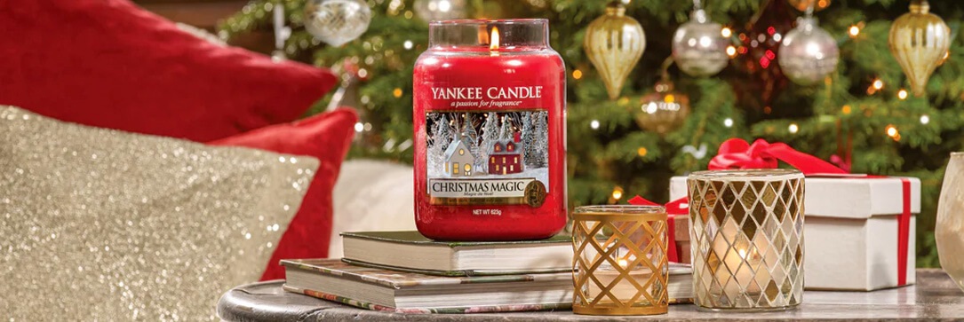 Yankee Candle karácsonyi gyertya