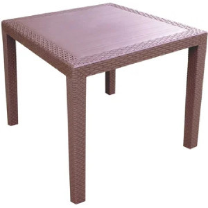 Rattan kerti asztal