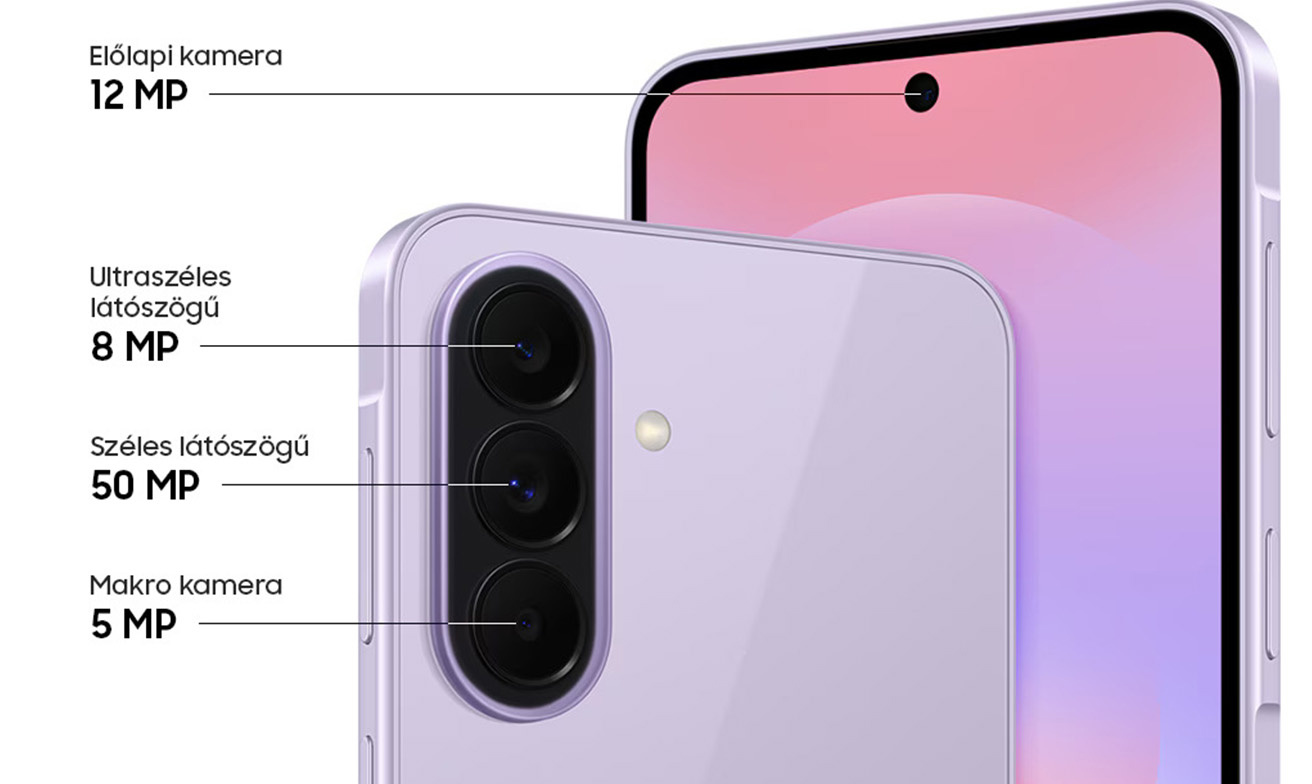 Samsung A37 kamerák
