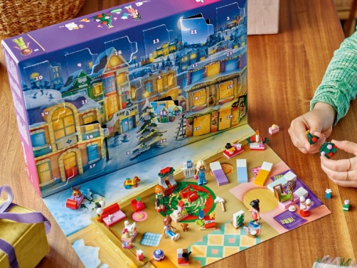 LEGO adventi naptár felhasználása