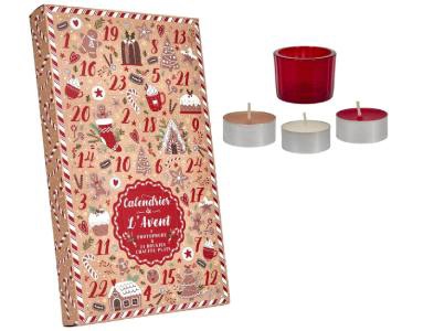 Adventi kalendárium gyertyával