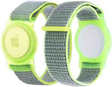 AirTag karkötő zöld