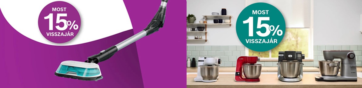Bosch pénzvisszatérítési promóció