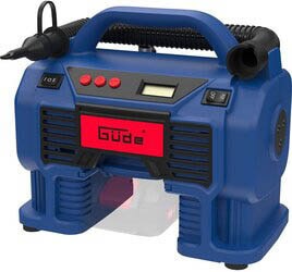akkumulátoros kompresszor digitális kijelzővel