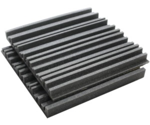 akusztikus szivacs csíkozott mintával