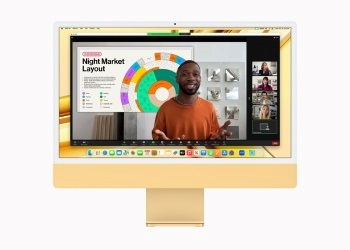 Sárga Apple iMac M3