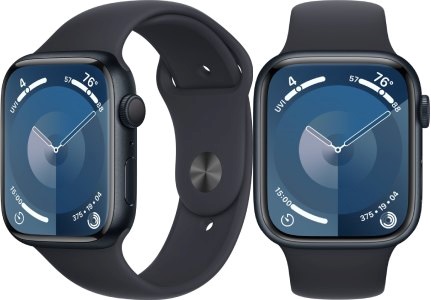 Apple Watch 9 45 mm alumínium tokkal