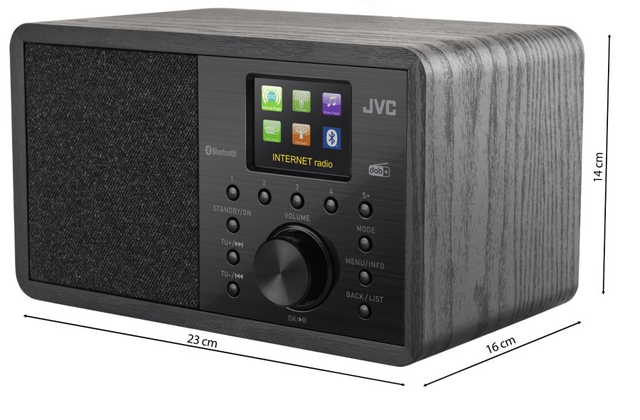 JVC RA-E981B rádió