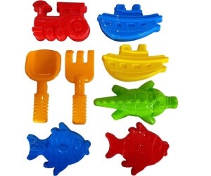 Homokozó játék - formák