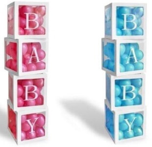 Baby shower lufik party kellékek